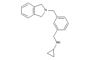 Cyclopropyl-[3-(isoindolin-2-ylmethyl)benzyl]amine