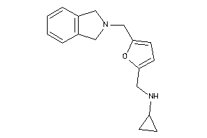 Cyclopropyl-[[5-(isoindolin-2-ylmethyl)-2-furyl]methyl]amine