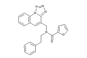 N-phenethyl-N-(tetrazolo[1,5-a]quinolin-4-ylmethyl)-2-furamide