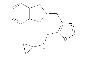 Cyclopropyl-[[3-(isoindolin-2-ylmethyl)-2-furyl]methyl]amine