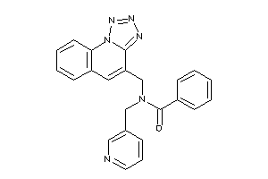 N-(3-pyridylmethyl)-N-(tetrazolo[1,5-a]quinolin-4-ylmethyl)benzamide