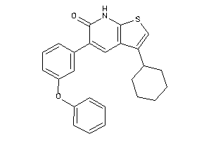 Image of 3-cyclohexyl-5-(3-phenoxyphenyl)-7H-thieno[2,3-b]pyridin-6-one