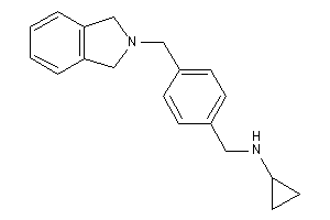 Cyclopropyl-[4-(isoindolin-2-ylmethyl)benzyl]amine