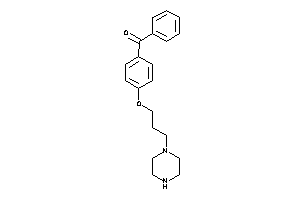 Phenyl-[4-(3-piperazinopropoxy)phenyl]methanone