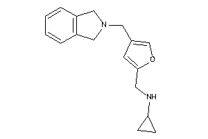 Cyclopropyl-[[4-(isoindolin-2-ylmethyl)-2-furyl]methyl]amine