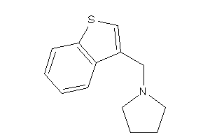 1-(benzothiophen-3-ylmethyl)pyrrolidine
