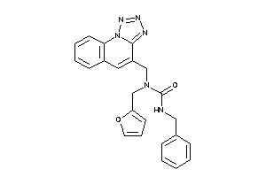 3-benzyl-1-(2-furfuryl)-1-(tetrazolo[1,5-a]quinolin-4-ylmethyl)urea