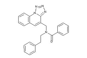 N-phenethyl-N-(tetrazolo[1,5-a]quinolin-4-ylmethyl)benzamide