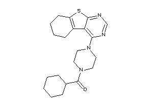 Cyclohexyl-[4-(5,6,7,8-tetrahydrobenzothiopheno[2,3-d]pyrimidin-4-yl)piperazino]methanone