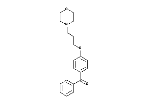 [4-(3-morpholinopropoxy)phenyl]-phenyl-methanone