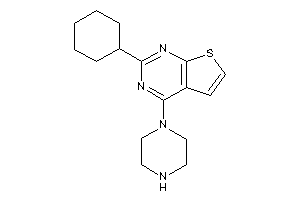 2-cyclohexyl-4-piperazino-thieno[2,3-d]pyrimidine