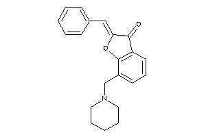 2-benzal-7-(piperidinomethyl)coumaran-3-one