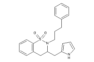 2-(3-phenylpropyl)-3-(1H-pyrrol-2-ylmethyl)-3,4-dihydrobenzo[e]thiazine 1,1-dioxide