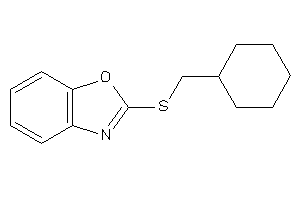 2-(cyclohexylmethylthio)-1,3-benzoxazole