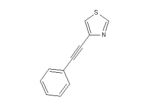 4-(2-phenylethynyl)thiazole