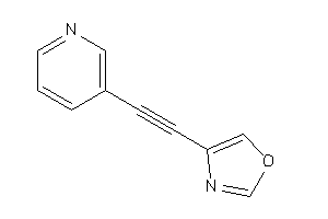 4-[2-(3-pyridyl)ethynyl]oxazole