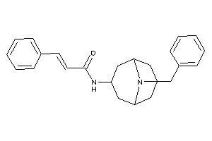 N-(9-benzyl-9-azabicyclo[3.3.1]nonan-7-yl)-3-phenyl-acrylamide