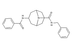 7-benzamido-N-benzyl-9-azabicyclo[3.3.1]nonane-9-carboxamide