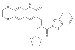 N-[(7-keto-3,6-dihydro-2H-[1,4]dioxino[2,3-g]quinolin-8-yl)methyl]-N-(tetrahydrofurfuryl)benzothiophene-2-carboxamide