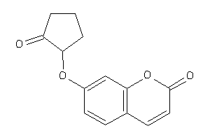 7-(2-ketocyclopentoxy)coumarin