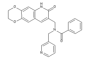 N-[(7-keto-3,6-dihydro-2H-[1,4]dioxino[2,3-g]quinolin-8-yl)methyl]-N-(3-pyridylmethyl)benzamide