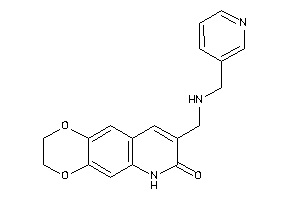 8-[(3-pyridylmethylamino)methyl]-3,6-dihydro-2H-[1,4]dioxino[2,3-g]quinolin-7-one