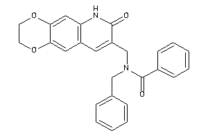 N-benzyl-N-[(7-keto-3,6-dihydro-2H-[1,4]dioxino[2,3-g]quinolin-8-yl)methyl]benzamide