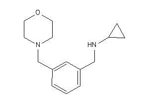 Cyclopropyl-[3-(morpholinomethyl)benzyl]amine