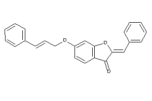 2-benzal-6-cinnamyloxy-coumaran-3-one