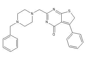 2-[(4-benzylpiperazino)methyl]-5-phenyl-6H-thieno[2,3-d]pyrimidin-4-one