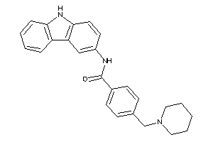 N-(9H-carbazol-3-yl)-4-(piperidinomethyl)benzamide