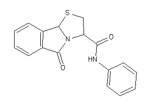 5-keto-N-phenyl-3,9b-dihydro-2H-thiazolo[2,3-a]isoindole-3-carboxamide