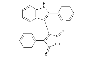 3-phenyl-4-(2-phenyl-1H-indol-3-yl)-3-pyrroline-2,5-quinone