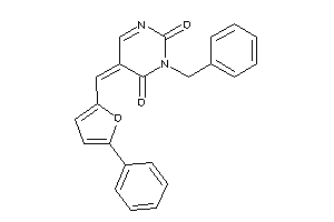 3-benzyl-5-[(5-phenyl-2-furyl)methylene]pyrimidine-2,4-quinone