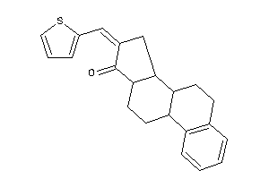 16-(2-thenylidene)-7,8,9,11,12,13,14,15-octahydro-6H-cyclopenta[a]phenanthren-17-one