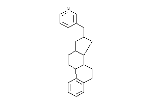Image of 3-(7,8,9,11,12,13,14,15,16,17-decahydro-6H-cyclopenta[a]phenanthren-16-ylmethyl)pyridine