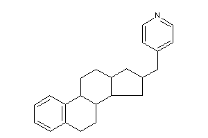 4-(7,8,9,11,12,13,14,15,16,17-decahydro-6H-cyclopenta[a]phenanthren-16-ylmethyl)pyridine