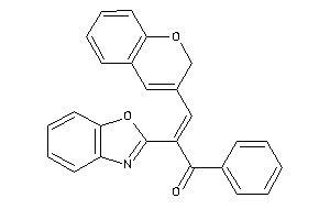 2-(1,3-benzoxazol-2-yl)-3-(2H-chromen-3-yl)-1-phenyl-prop-2-en-1-one