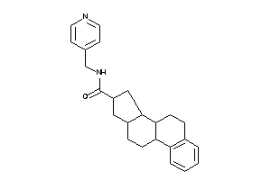 N-(4-pyridylmethyl)-7,8,9,11,12,13,14,15,16,17-decahydro-6H-cyclopenta[a]phenanthrene-16-carboxamide