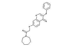 7-[2-(azepan-1-yl)-2-keto-ethoxy]-3-phenoxy-chromone