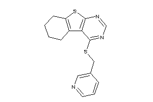 4-(3-pyridylmethylthio)-5,6,7,8-tetrahydrobenzothiopheno[2,3-d]pyrimidine