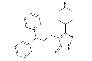 4-(3,3-diphenylpropyl)-5-(4-piperidyl)-4-isothiazolin-3-one