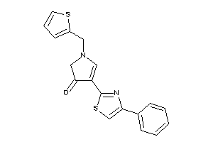 4-(4-phenylthiazol-2-yl)-1-(2-thenyl)-2-pyrrolin-3-one