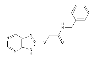 N-benzyl-2-(9H-purin-8-ylthio)acetamide