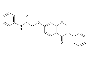 2-(4-keto-3-phenyl-chromen-7-yl)oxy-N-phenyl-acetamide