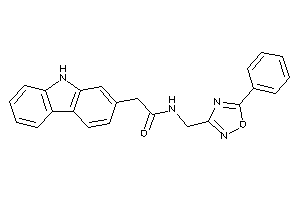 2-(9H-carbazol-2-yl)-N-[(5-phenyl-1,2,4-oxadiazol-3-yl)methyl]acetamide