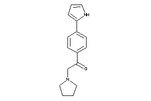 2-pyrrolidino-1-[4-(1H-pyrrol-2-yl)phenyl]ethanone