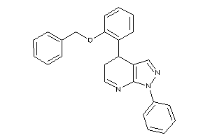 4-(2-benzoxyphenyl)-1-phenyl-4,5-dihydropyrazolo[3,4-b]pyridine