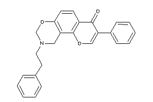 9-phenethyl-3-phenyl-8,10-dihydropyrano[2,3-f][1,3]benzoxazin-4-one