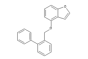 4-(2-phenylbenzyl)oxybenzofuran